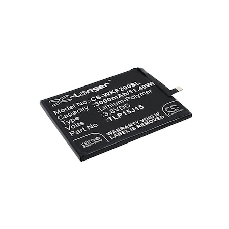 Bsc Preferred Wiko FEVER Fever 4G Mobile Phone Replacement Battery CS-WKF200SL